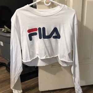 fila crop top